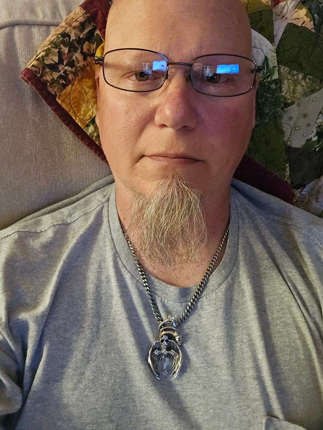 Customer photo review of FREE Today: Guardian Angel Wings Cross Pendant Necklace: Spiritual Protection Jewelry
