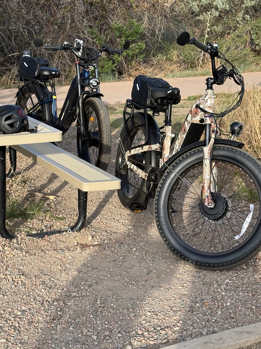 Customer photo review of Rear Rack Bag
