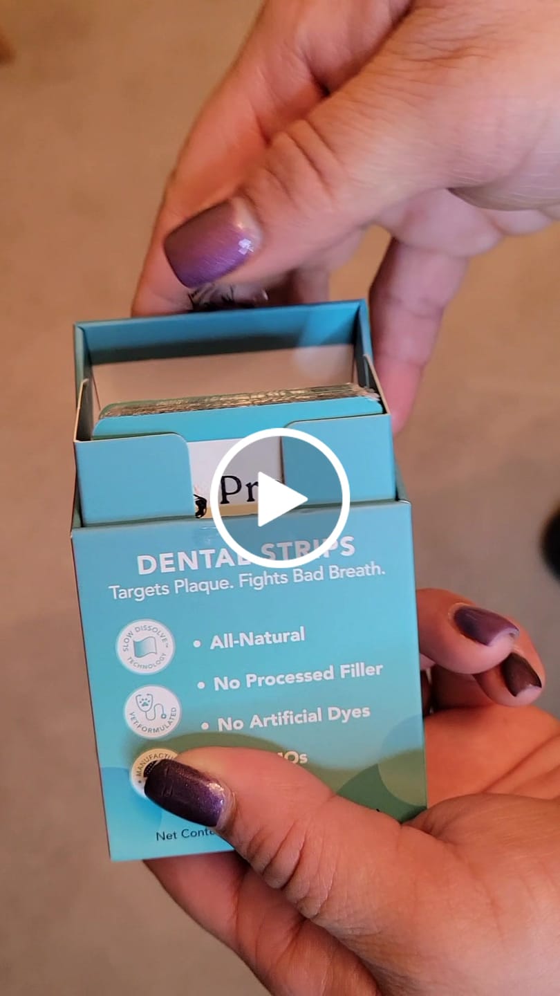 Customer video review of DENTAL STRIPS
