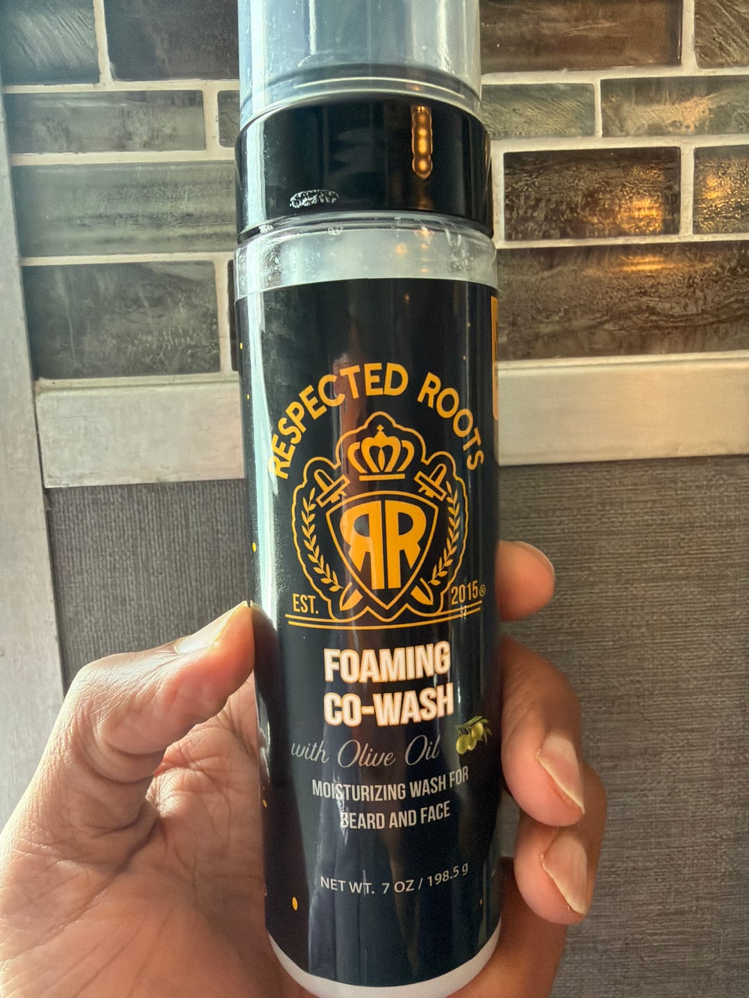 Customer photo review of Foaming Co-wash