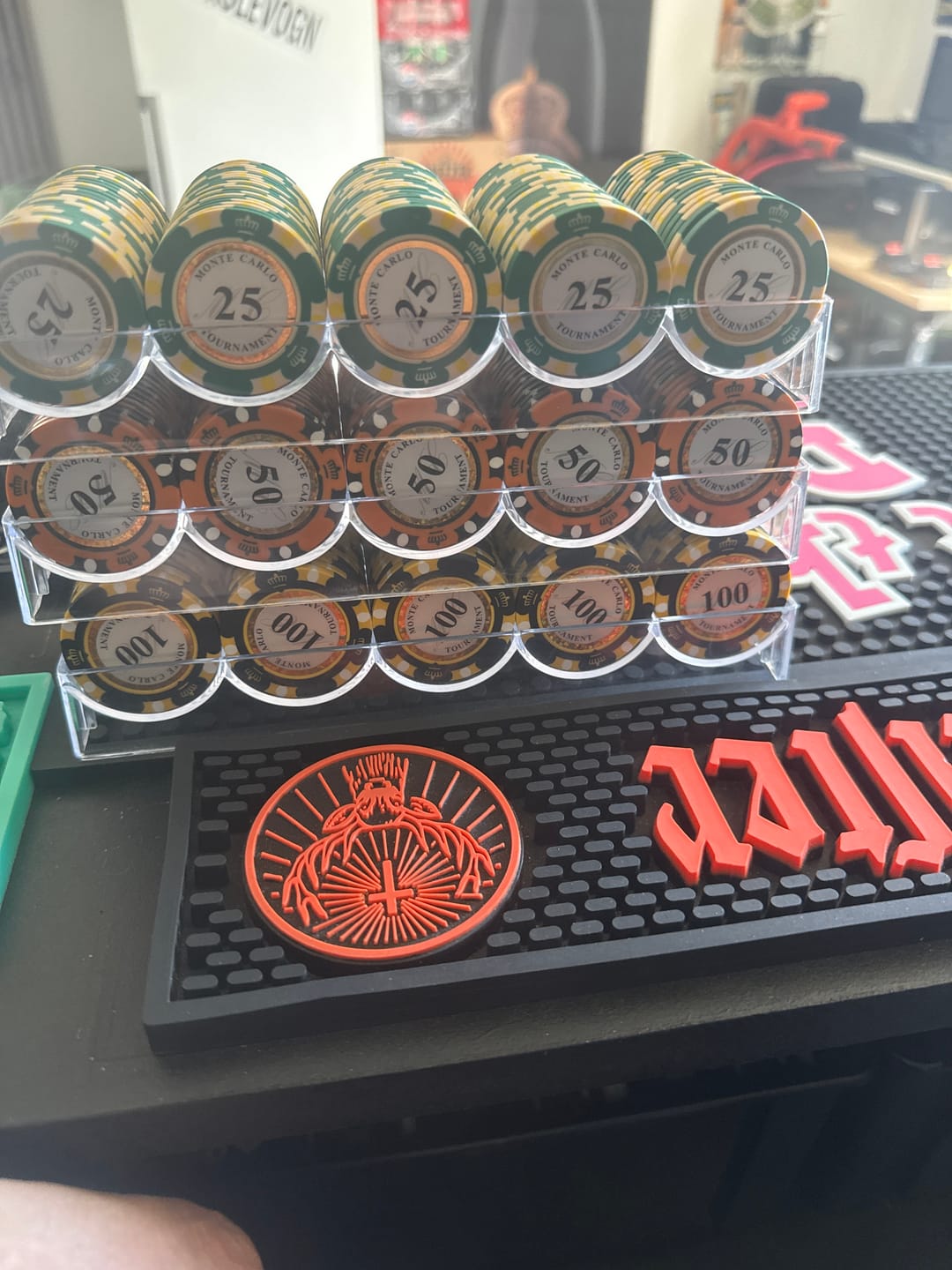 Customer photo review of Monte Carlo Poker Chip 25