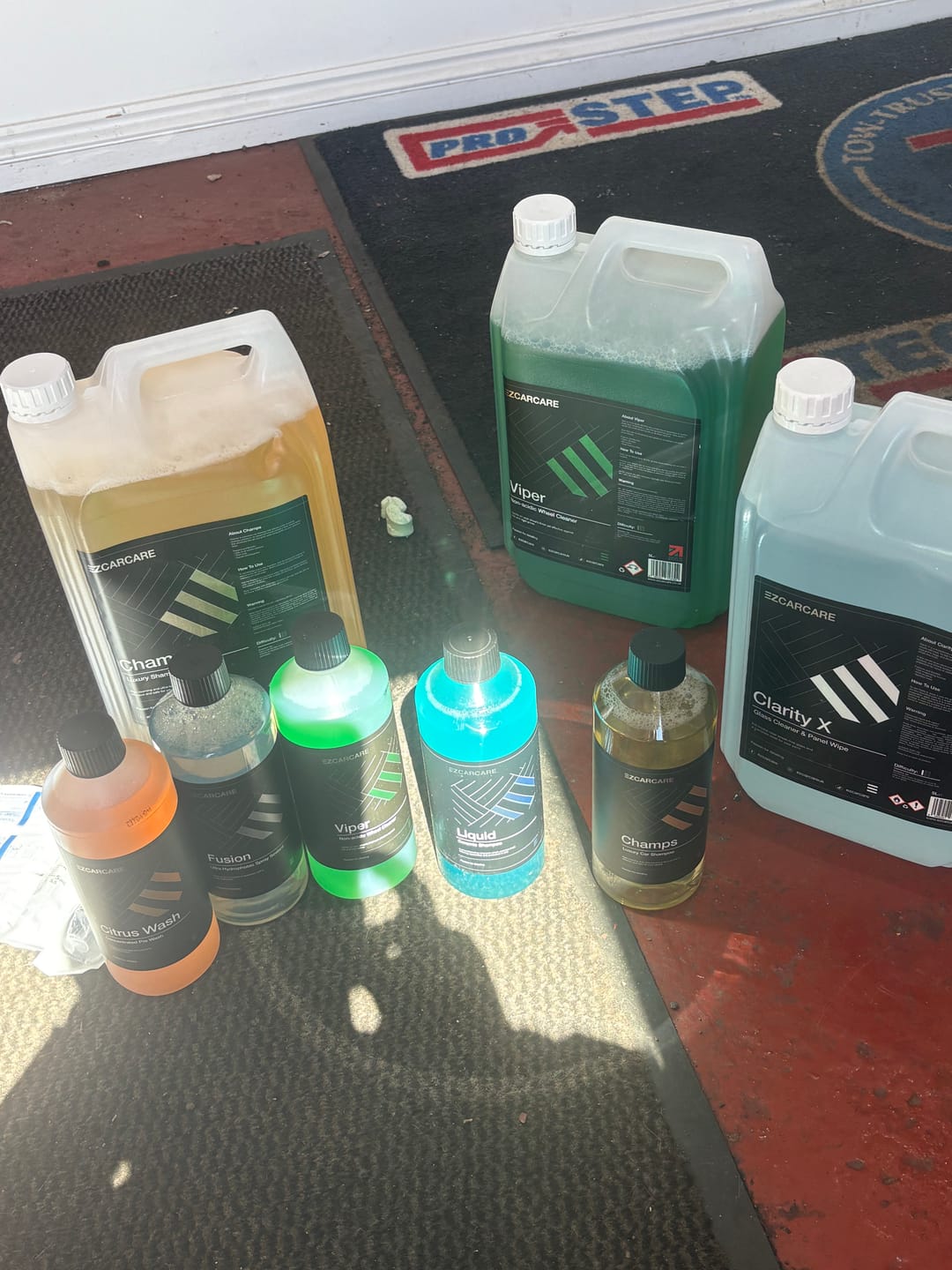Customer photo review of Citrus Wash - Concentrated Pre Wash | 5 Litres