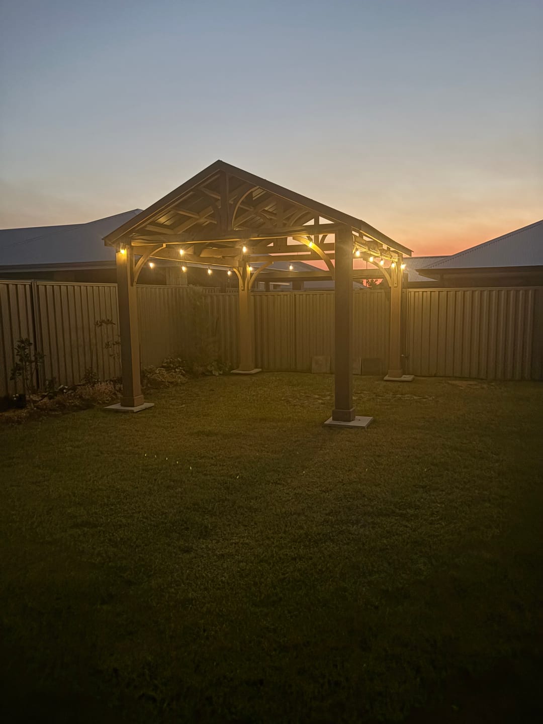 Customer photo review of SolaGarden™ Festoon Lights