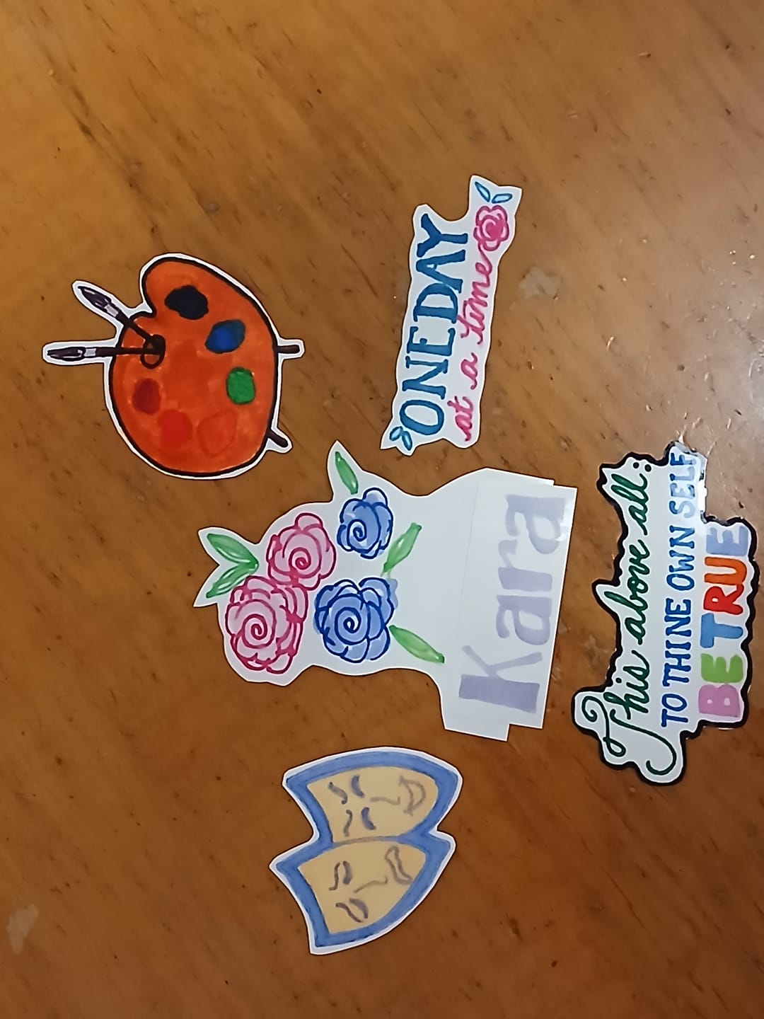 Customer photo review of Make Your Own Sticker Workshop