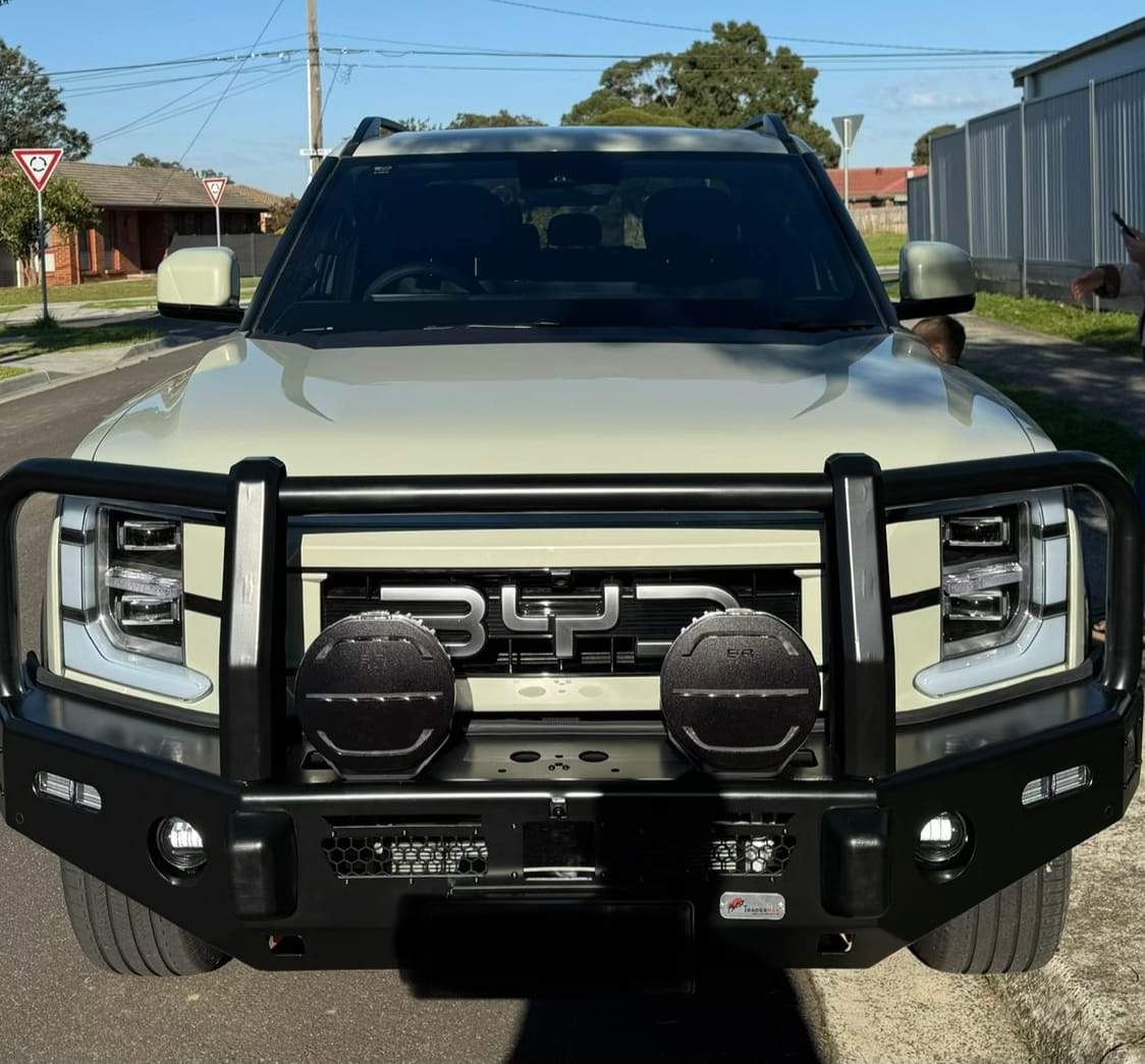 Customer photo review of Covert 9 Inch LED Driving Lights (PAIR W/HARNESS)