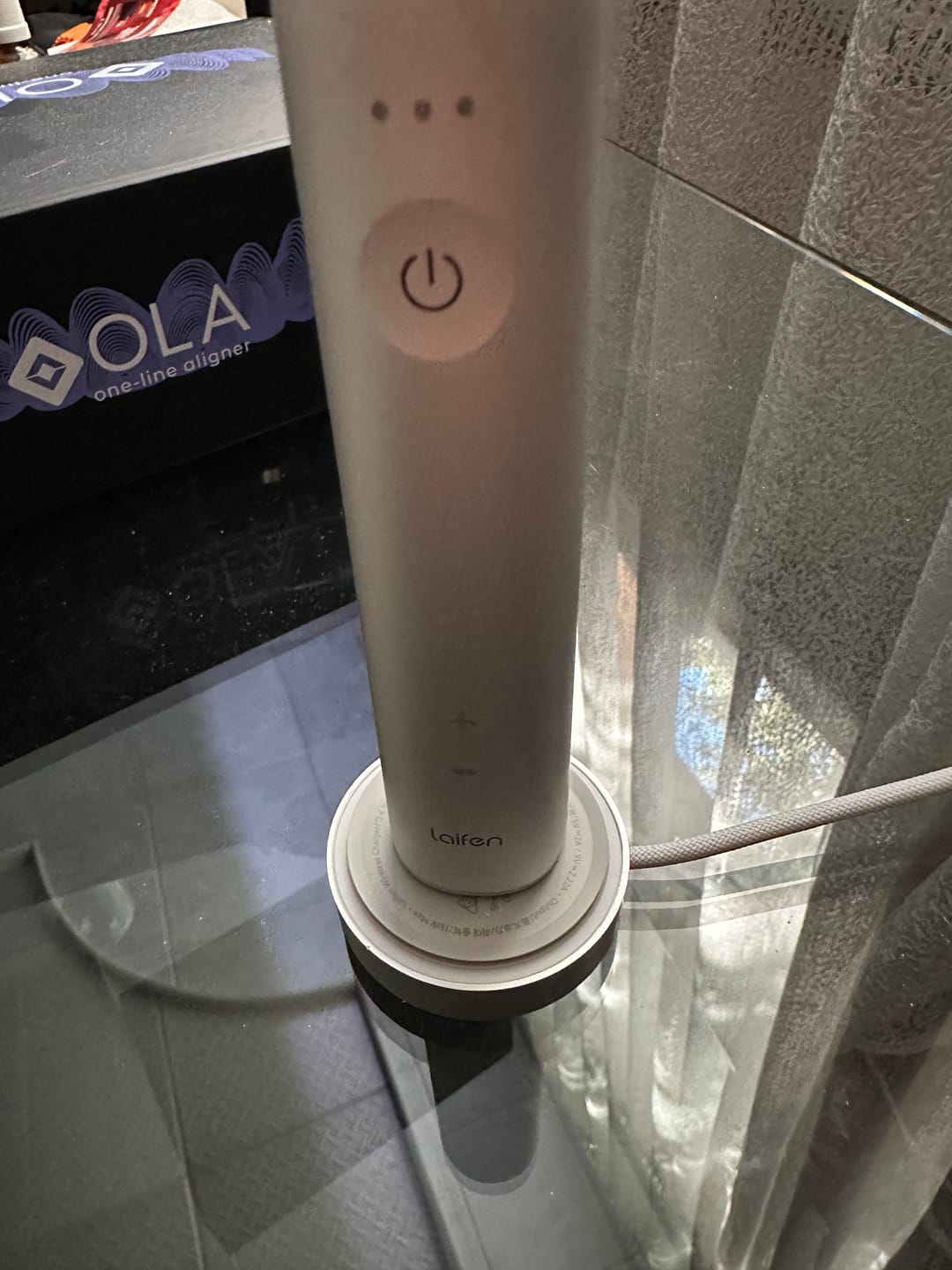 Customer photo review of Laifen Wave Pro Electric Toothbrush