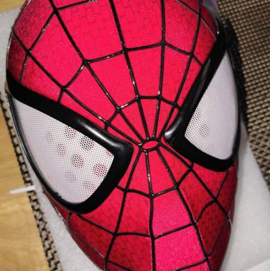 Customer photo review of The Amazing Spider-Man 2 Mask ( Cosplay Version)