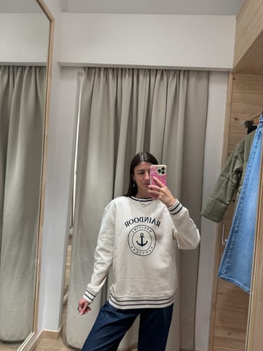 Customer photo review of Polerón Marinero White