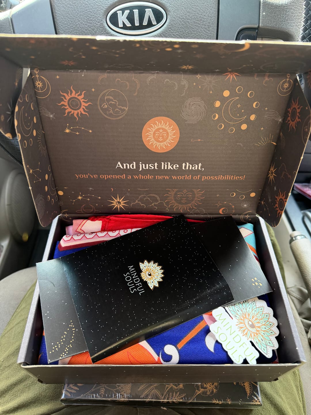 Customer photo review of Mindful Subscription Box