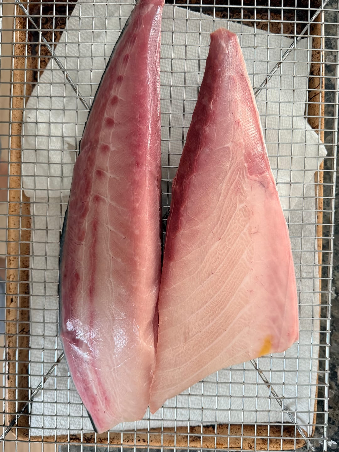 Customer photo review of Japanese Yellowtail (Hamachi) - Sushi Grade