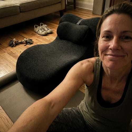 Customer photo review of Zyra - Sweet Spot Comfort Pillow