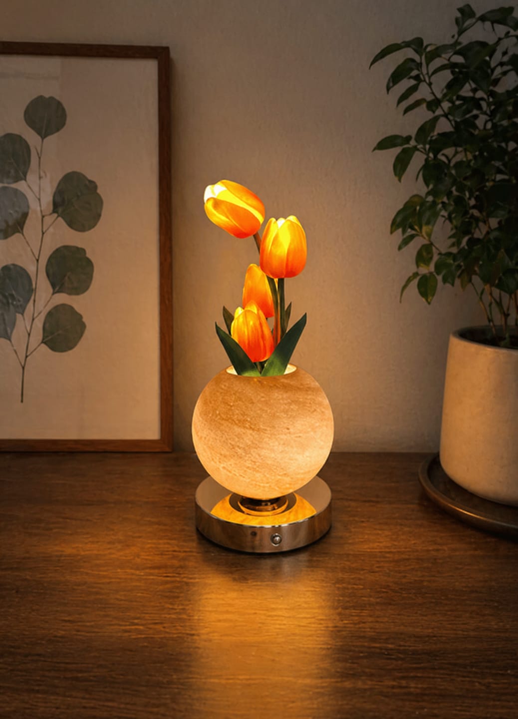 Customer photo review of Lampara LED de Tulipanes