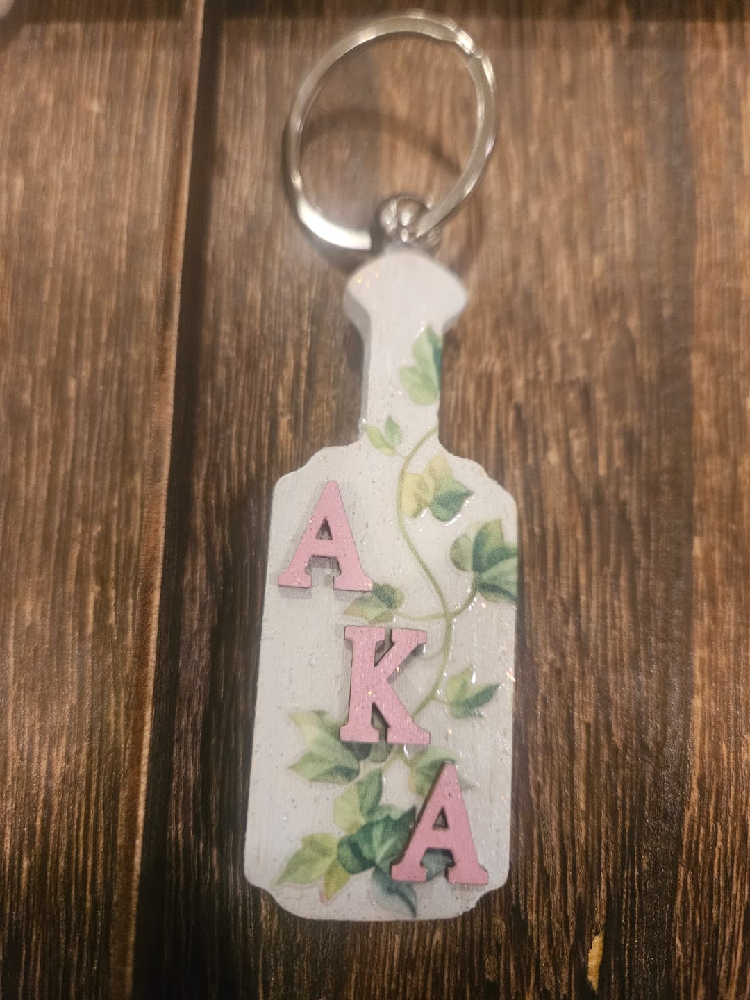 Customer photo review of Unfinished Wood Bold Kappa Shape - Craft - up to 46" DIY