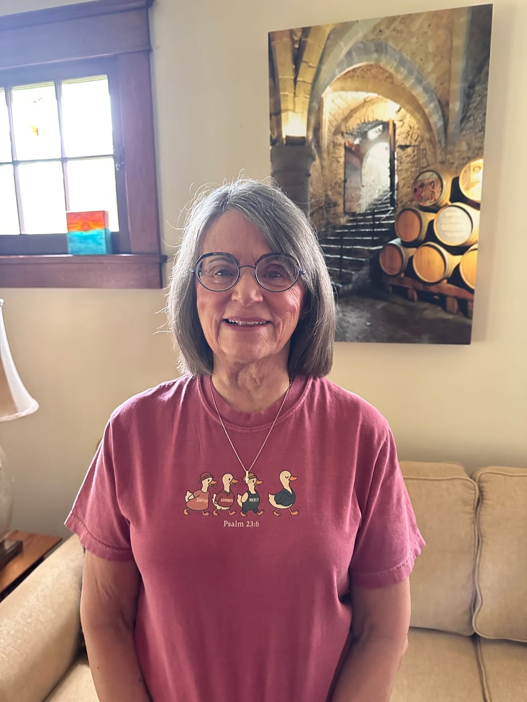 Customer photo review of The Chase T-shirt
