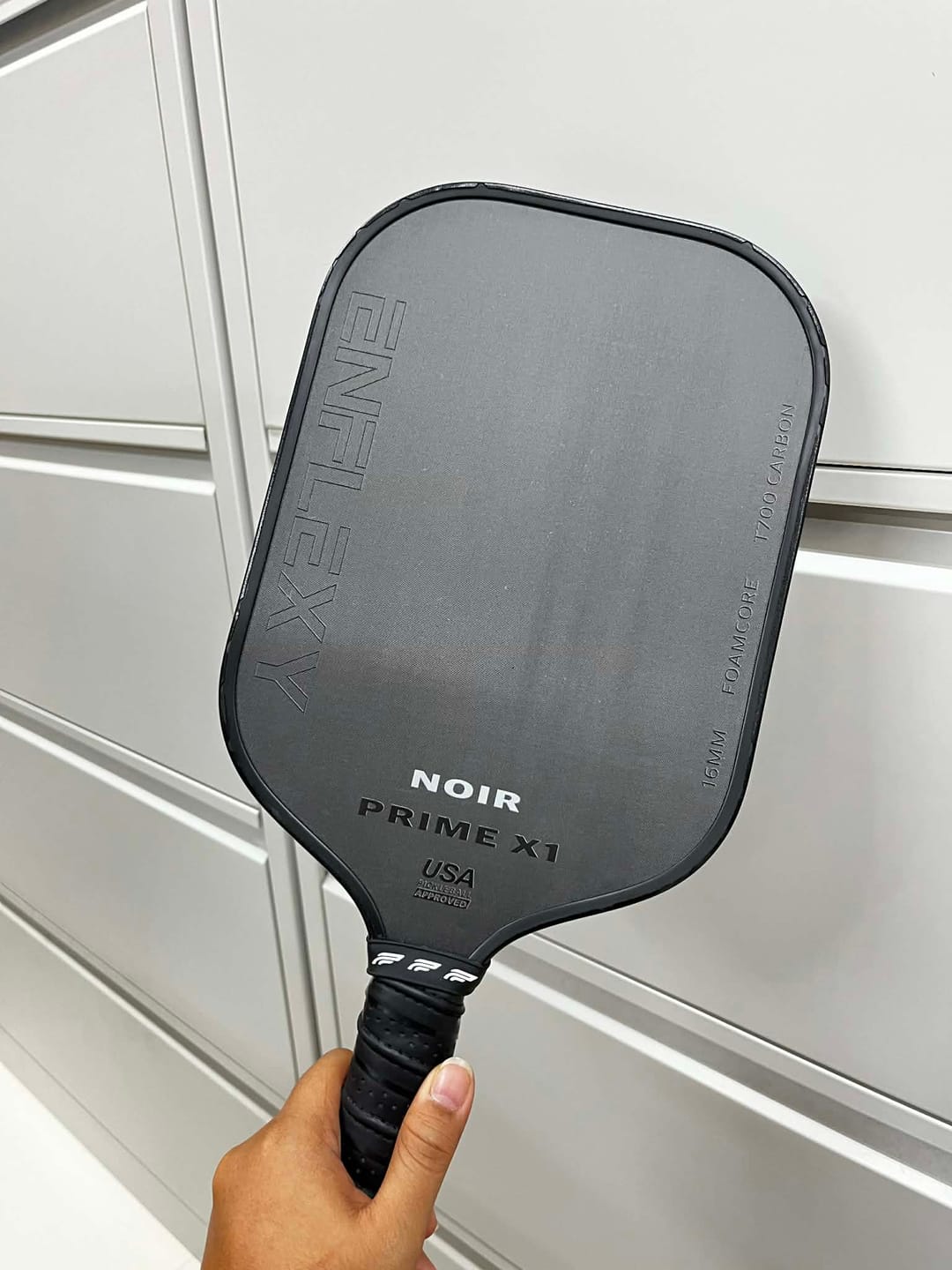 Customer photo review of USAPA certified ENFLEXY Noir PRIME X1 Rougher grit Toray T700 Carbon fiber with True foam core