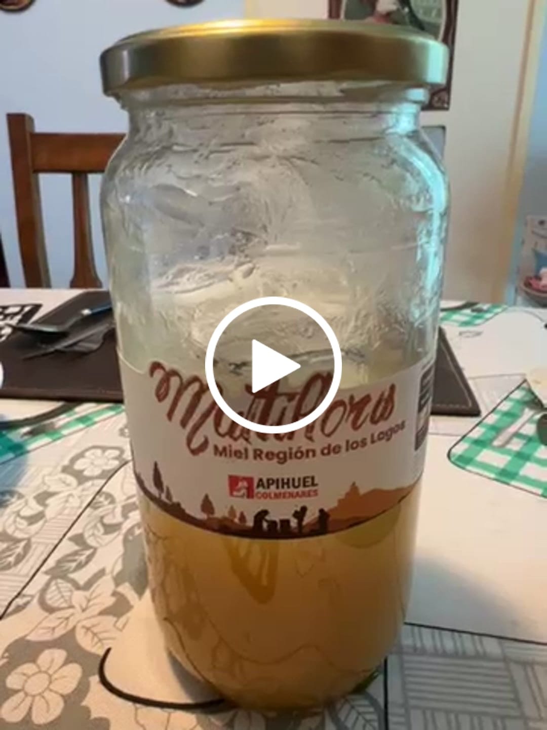 Customer video review of Miel Multiflora Región de Los Lagos 1,3kg