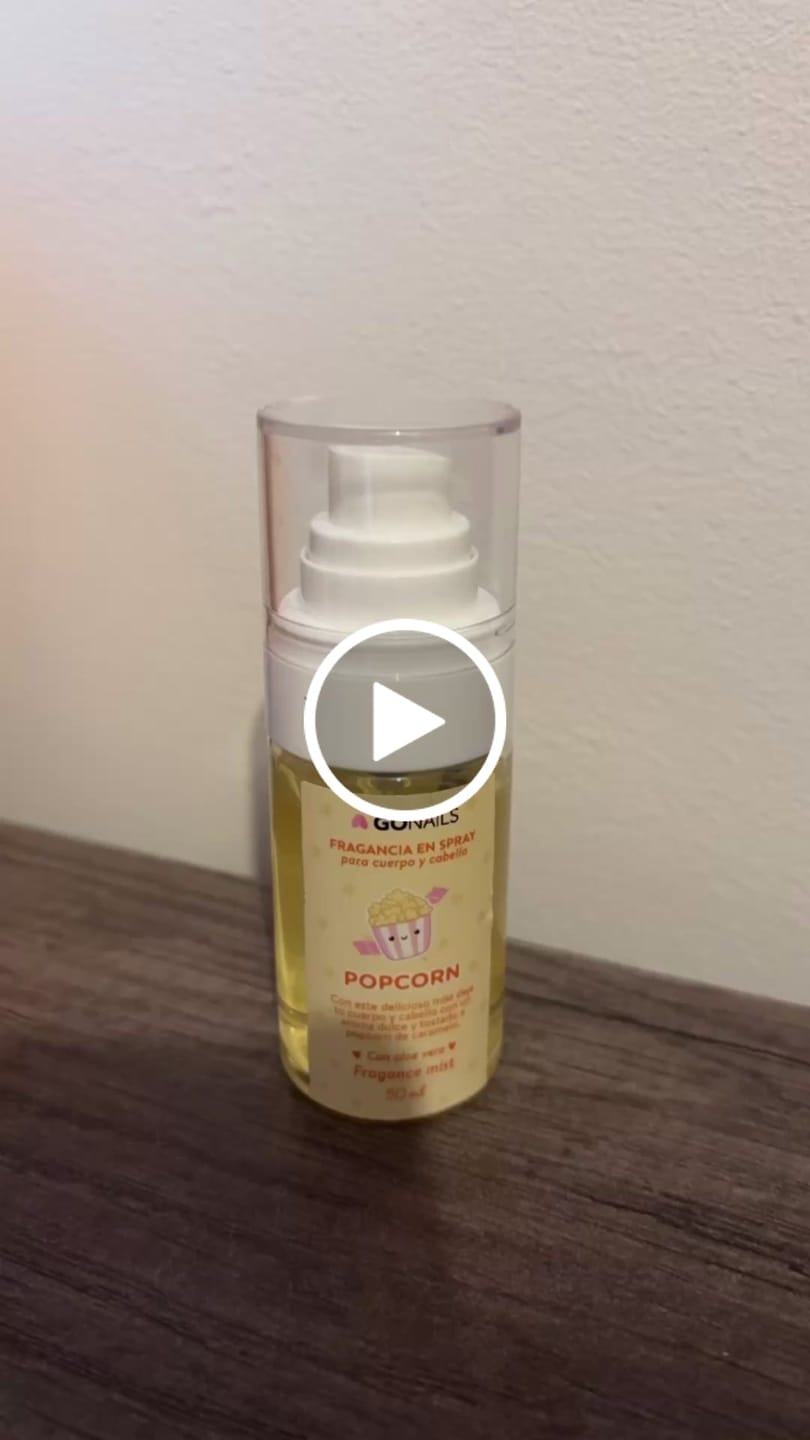 Customer video review of Fragancia Corporal - Popcorn
