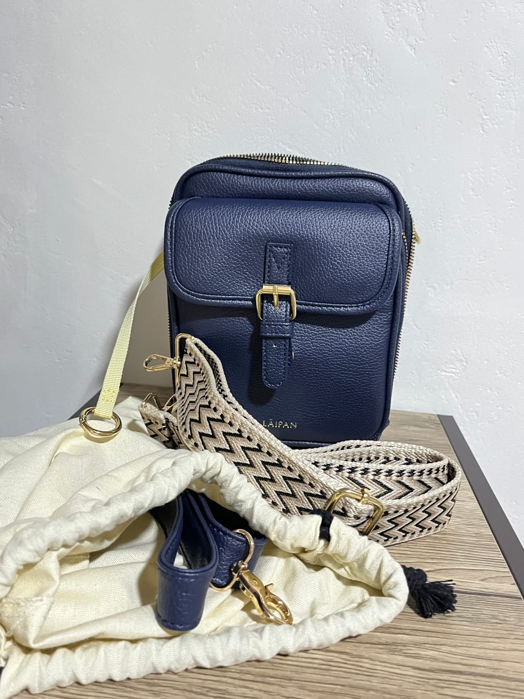 Customer photo review of Laipan - The Roomiest Crossbody bag
