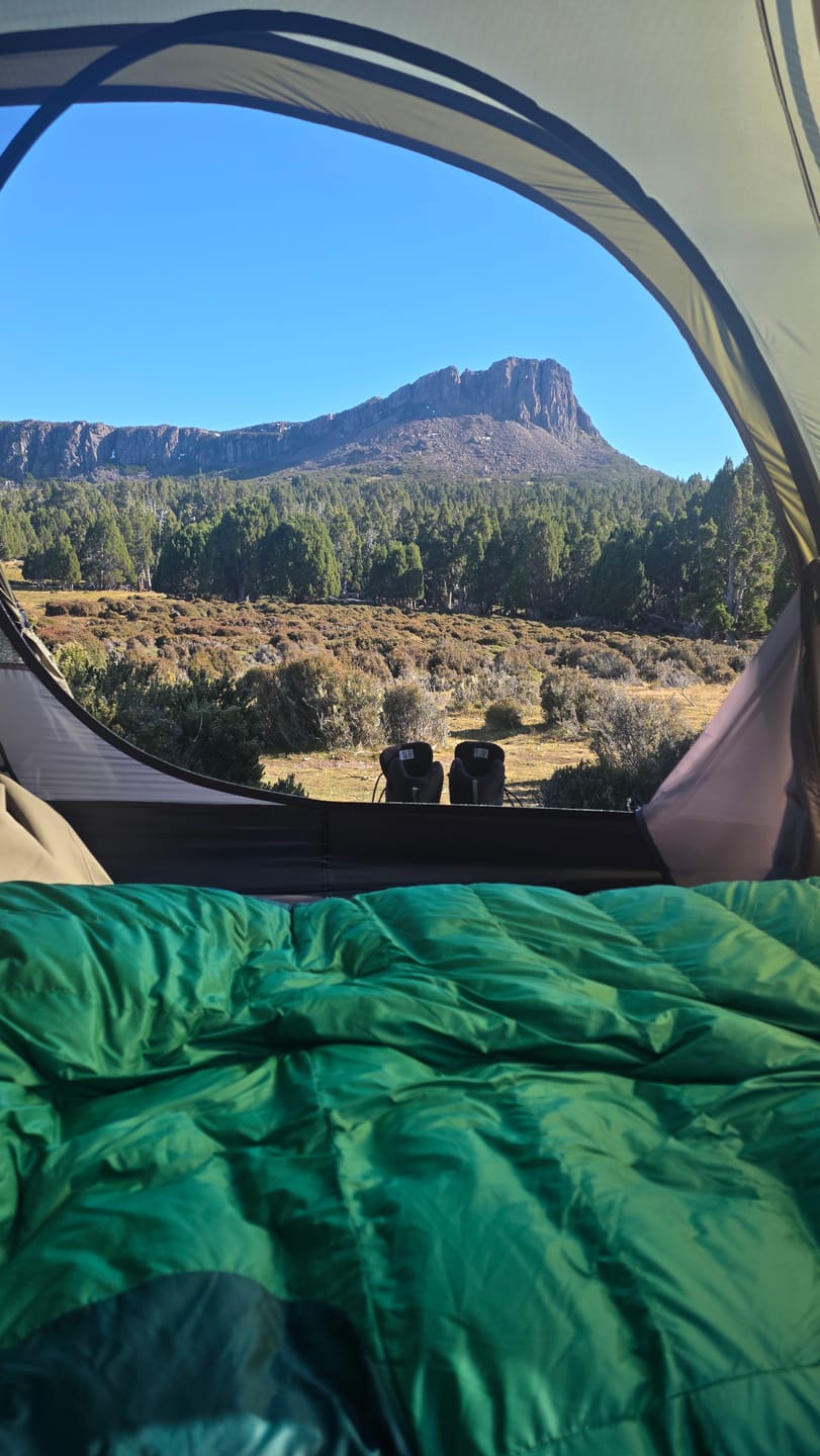 Customer photo review of Lightweight Tent - 2P