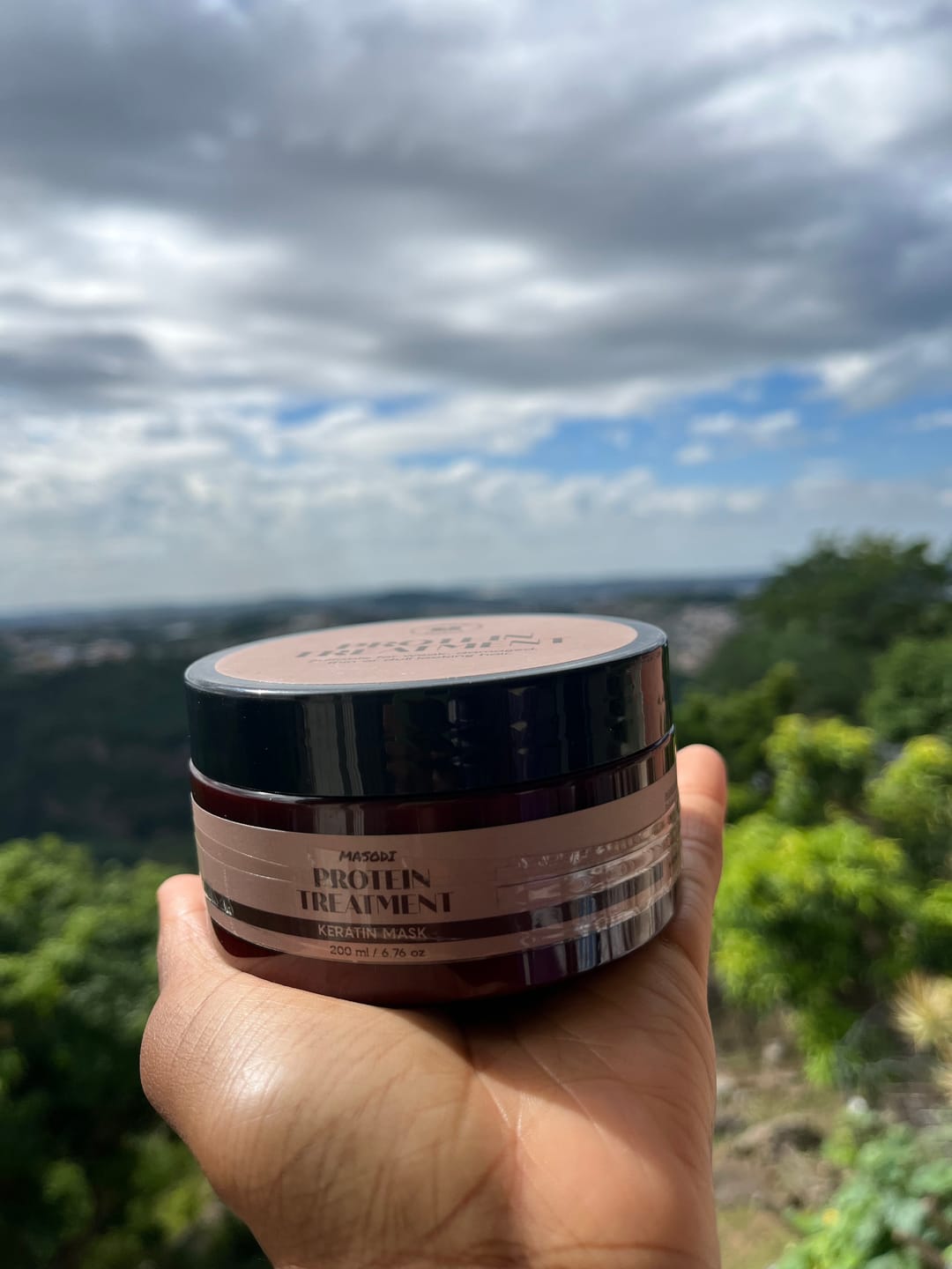Customer photo review of Protein Treatment Mask 200ml