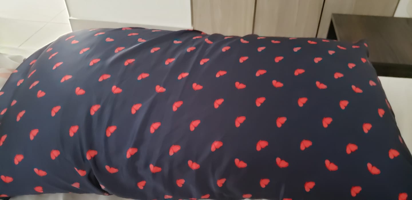 Customer photo review of Funda de Satín