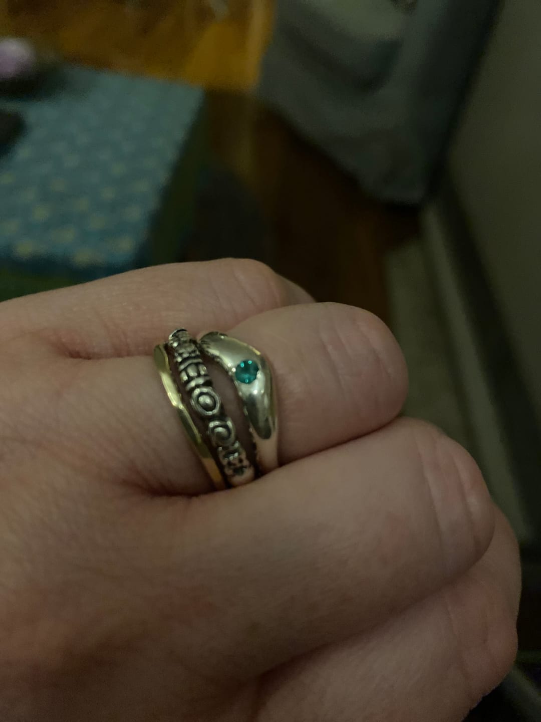 Customer photo review of Emerald wave Size Q