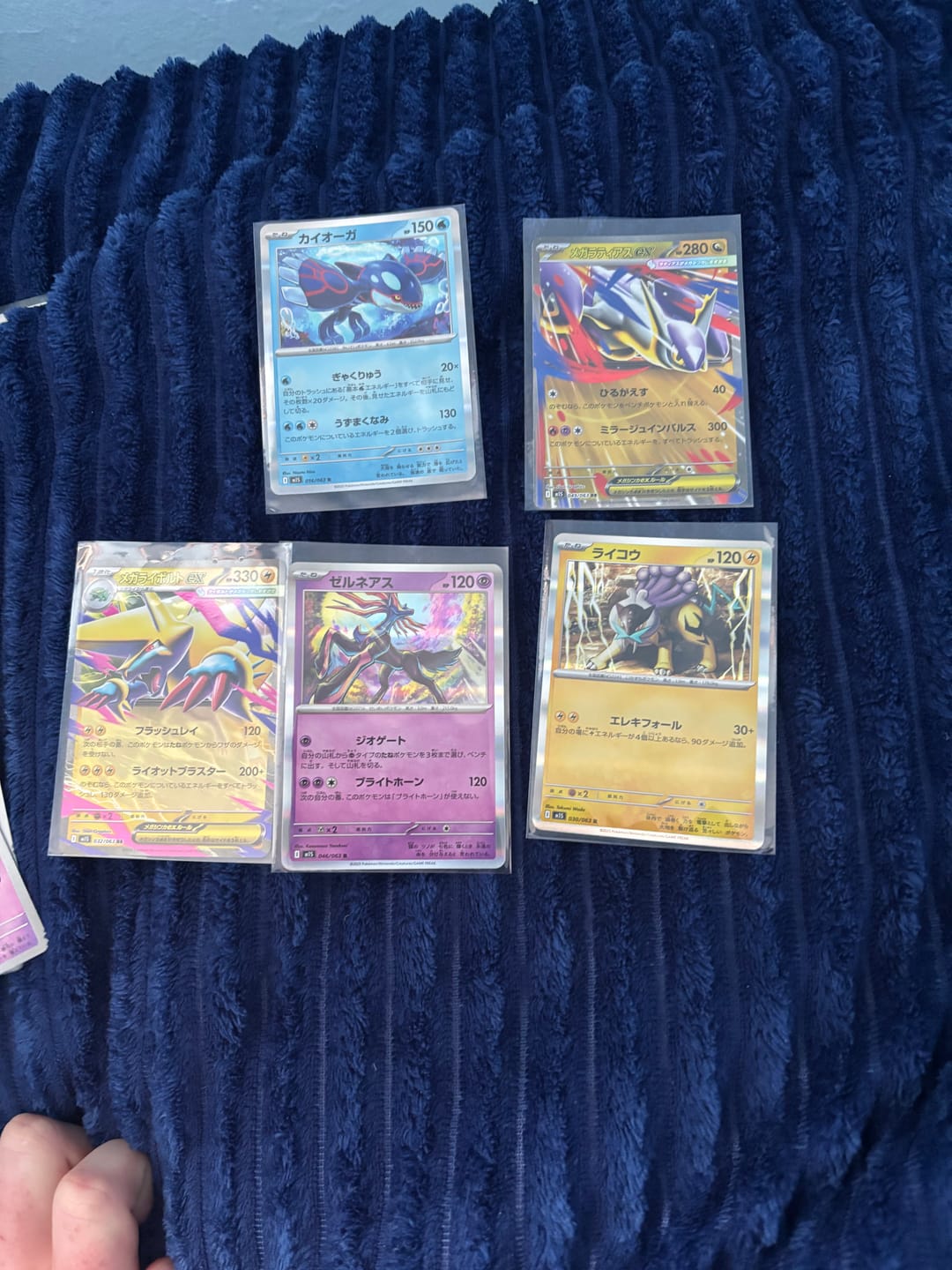 Customer photo review of Ultra Pro Soft Trading Card Sleeves (100 sleeves)
