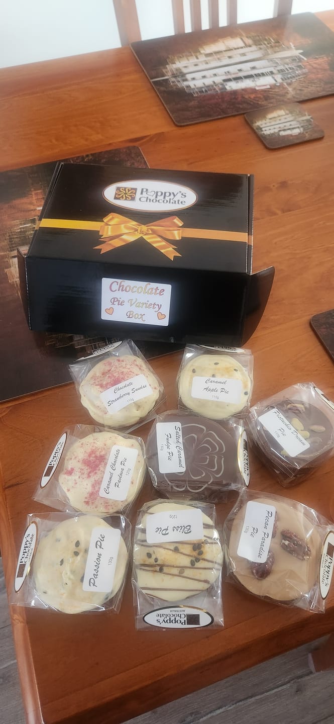 Customer photo review of LIMITED EDITION Chocolate Pie Variety Box
