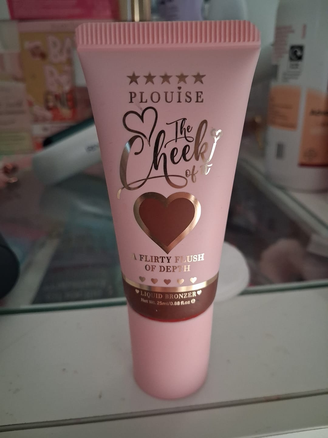Customer photo review of Plouise The Cheek of it - Liquid Bronzer