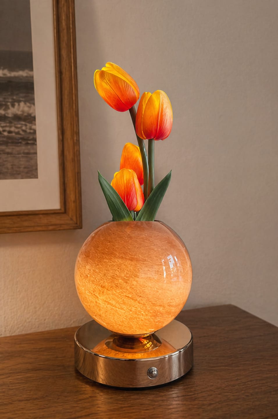 Customer photo review of Lampara LED de Tulipanes