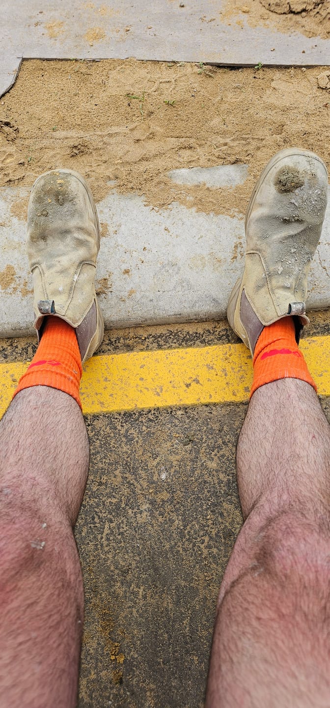 Customer photo review of 5 PACK SOCKS