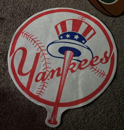 Customer photo review of New York Yankees Rug