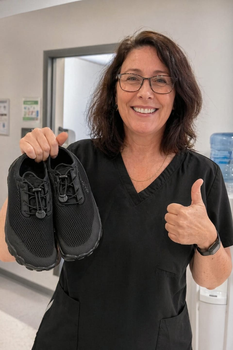 Customer photo review of Hike Summit - Non-Slip Spring Barefoot Shoes (Unisex)