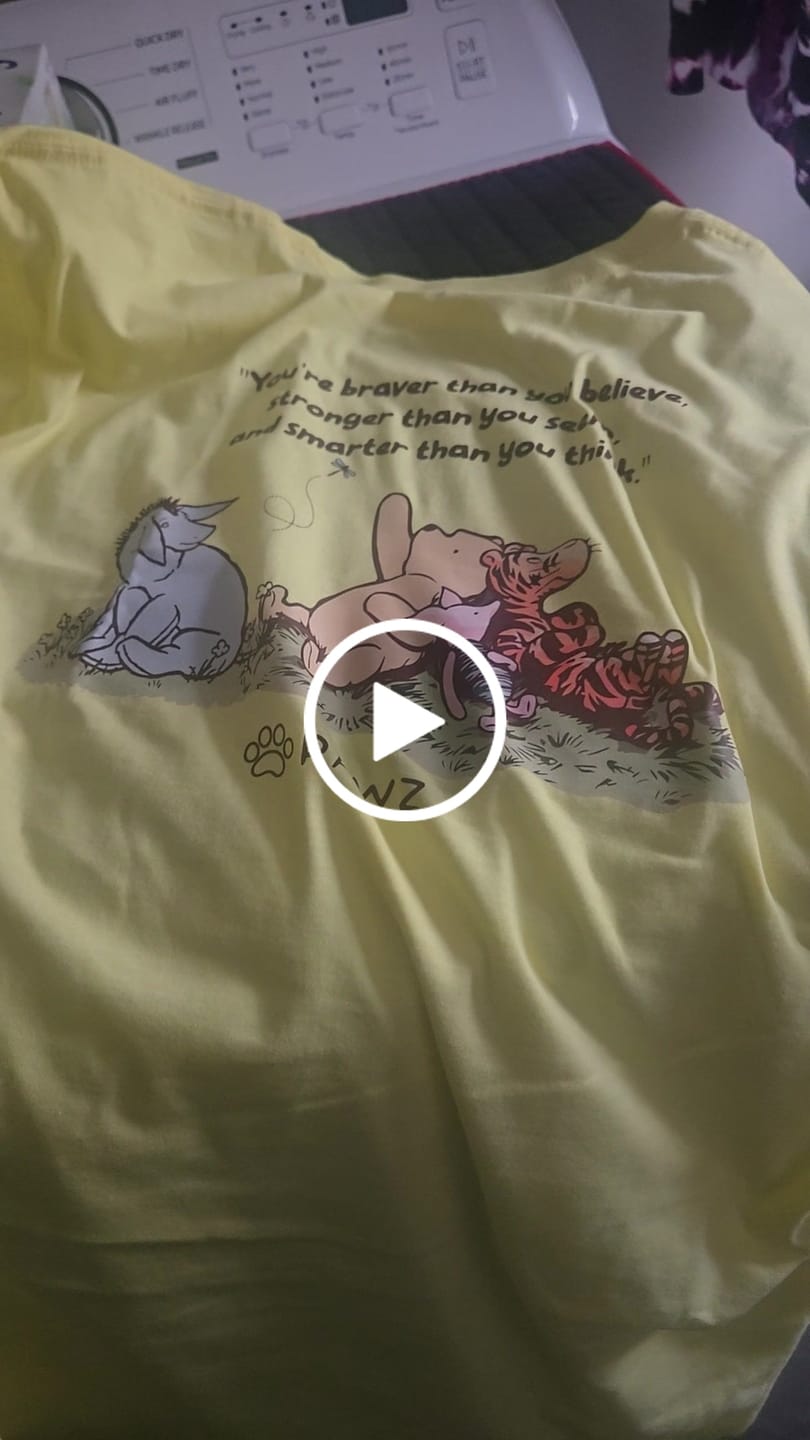 Customer video review of Balloon Buddy - (Light Pink) (Adult Short Sleeve T-Shirt)