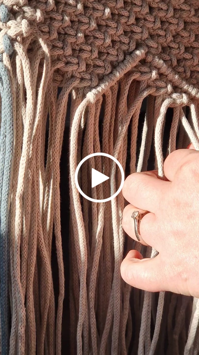 Customer video review of YarnArt Macrame Cord 3 mm