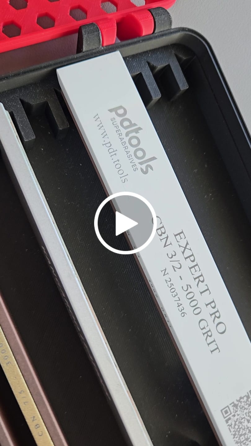 Customer video review of PDT (Poltava) Expert CBN resin bonded (New version)