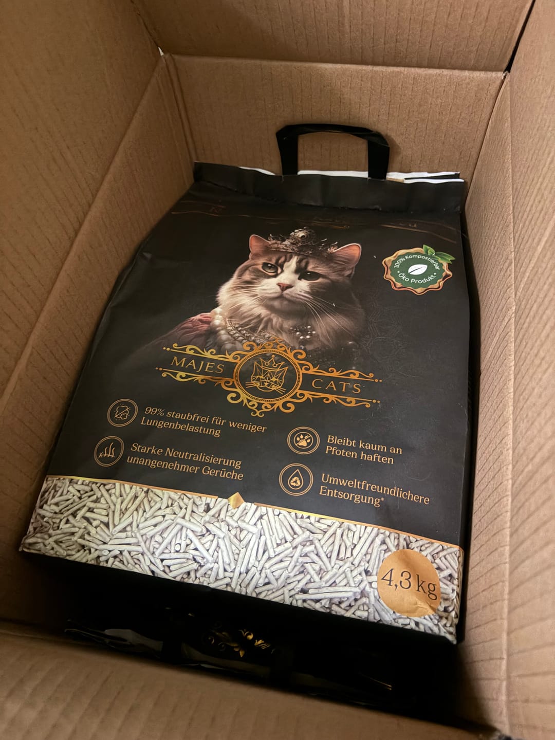 Customer photo review of Katzenklo Schaufel