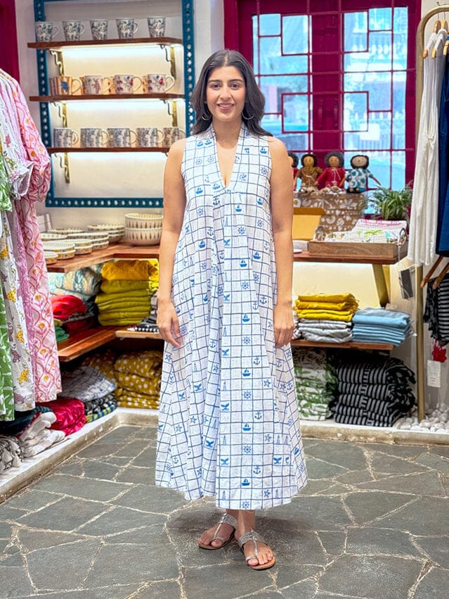 Customer photo review of Zizi Cotton Maxi Dress