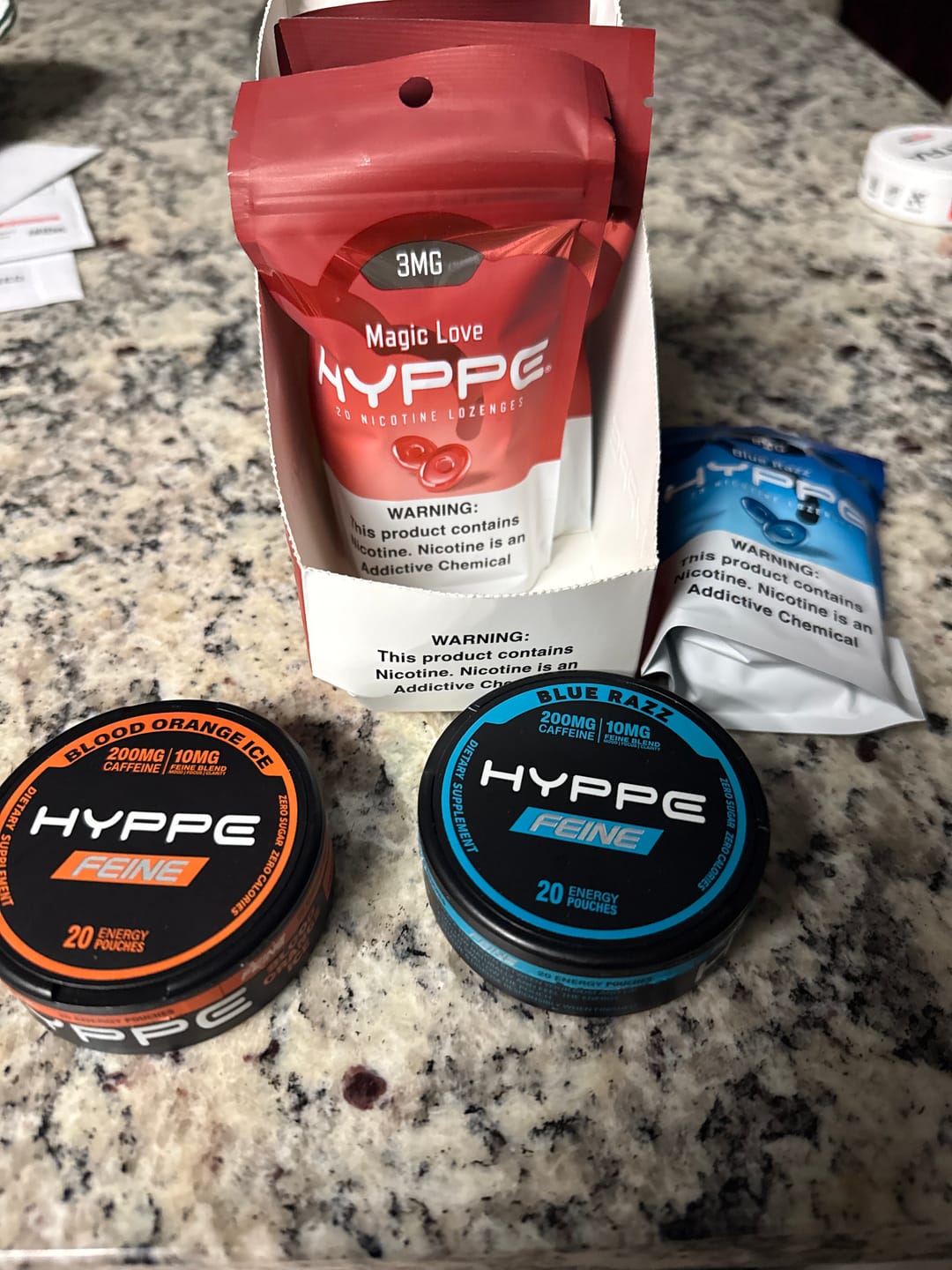 Customer photo review of Nicotine Lozenges