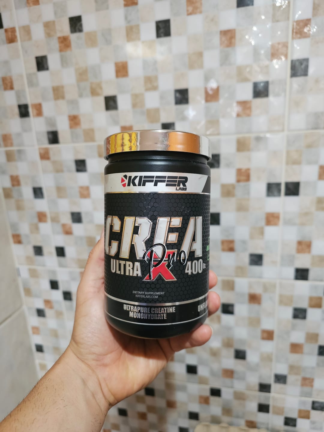 Customer photo review of Creatina Ultra x pro Creapure® 400g