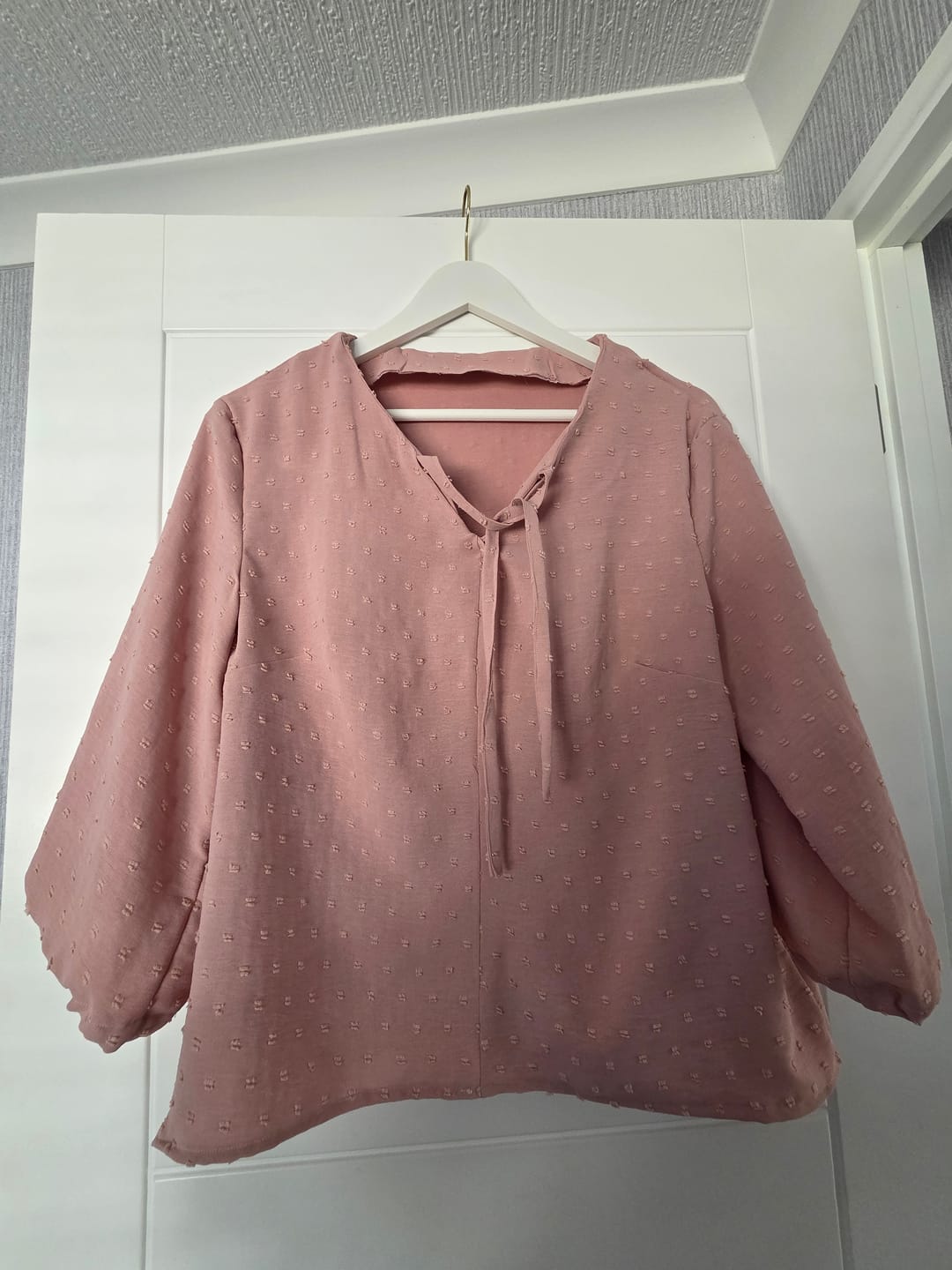 Customer photo review of Special Offer Dobby Spot Polyester Fabric