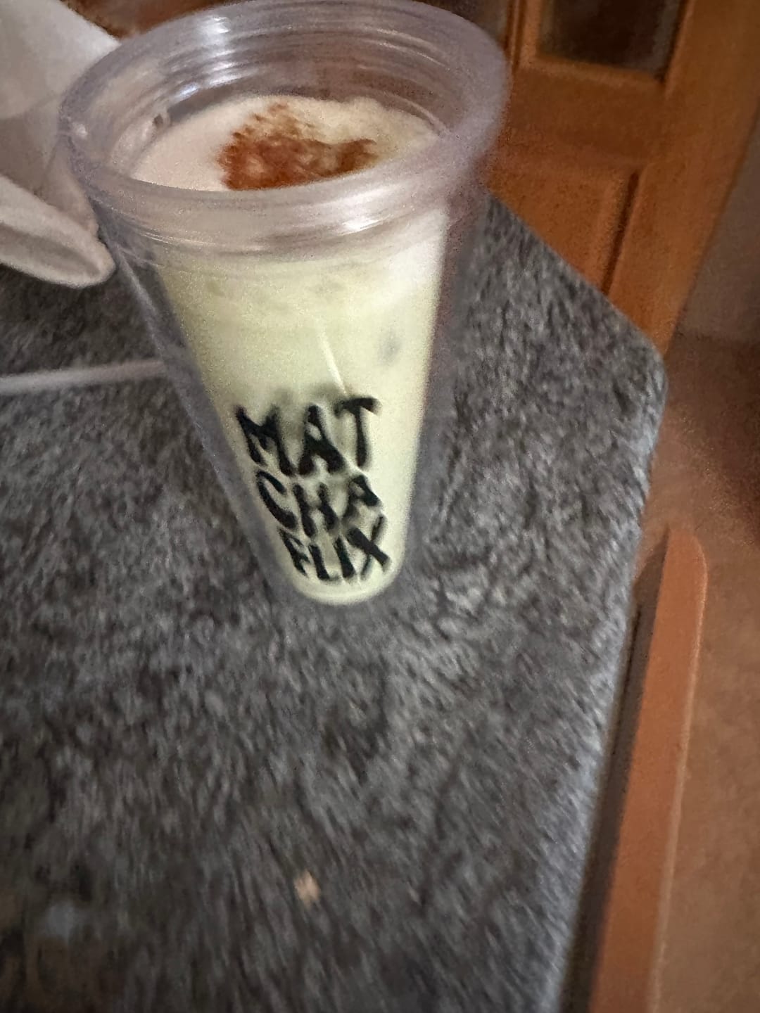 Customer photo review of Té Matcha Vainilla Premium