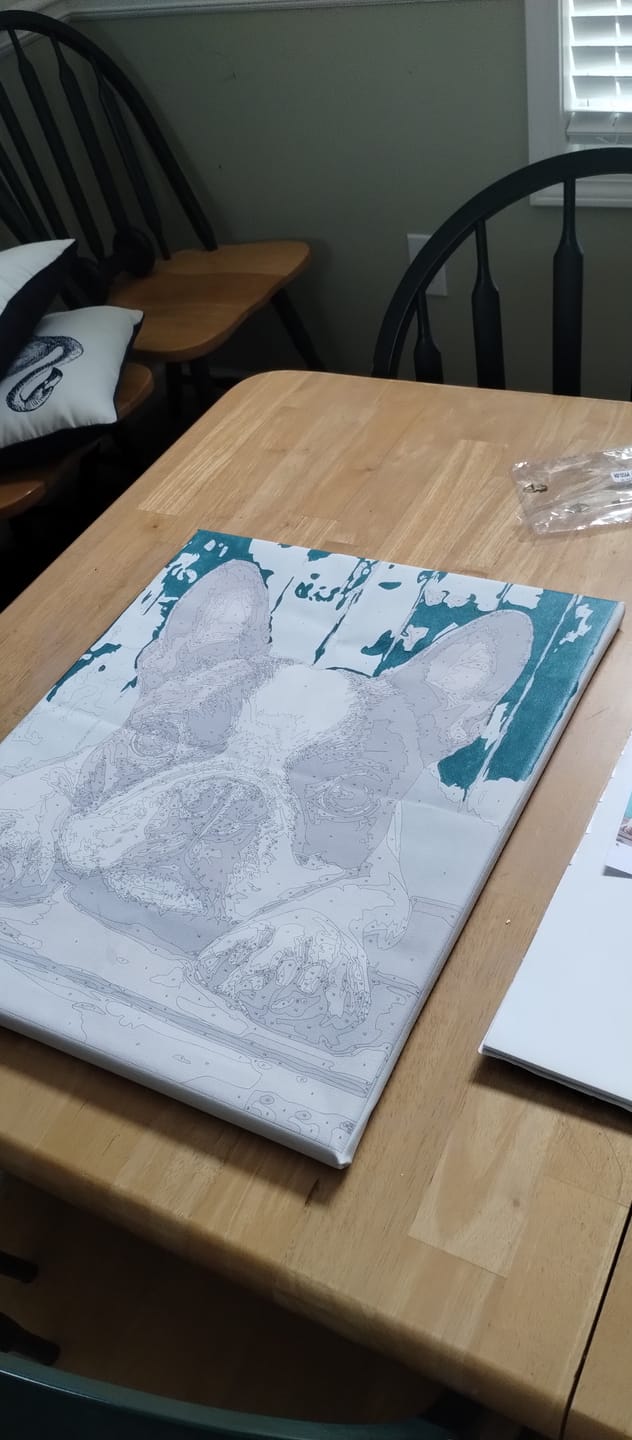 Customer photo review of DIY Wooden Frame Kit