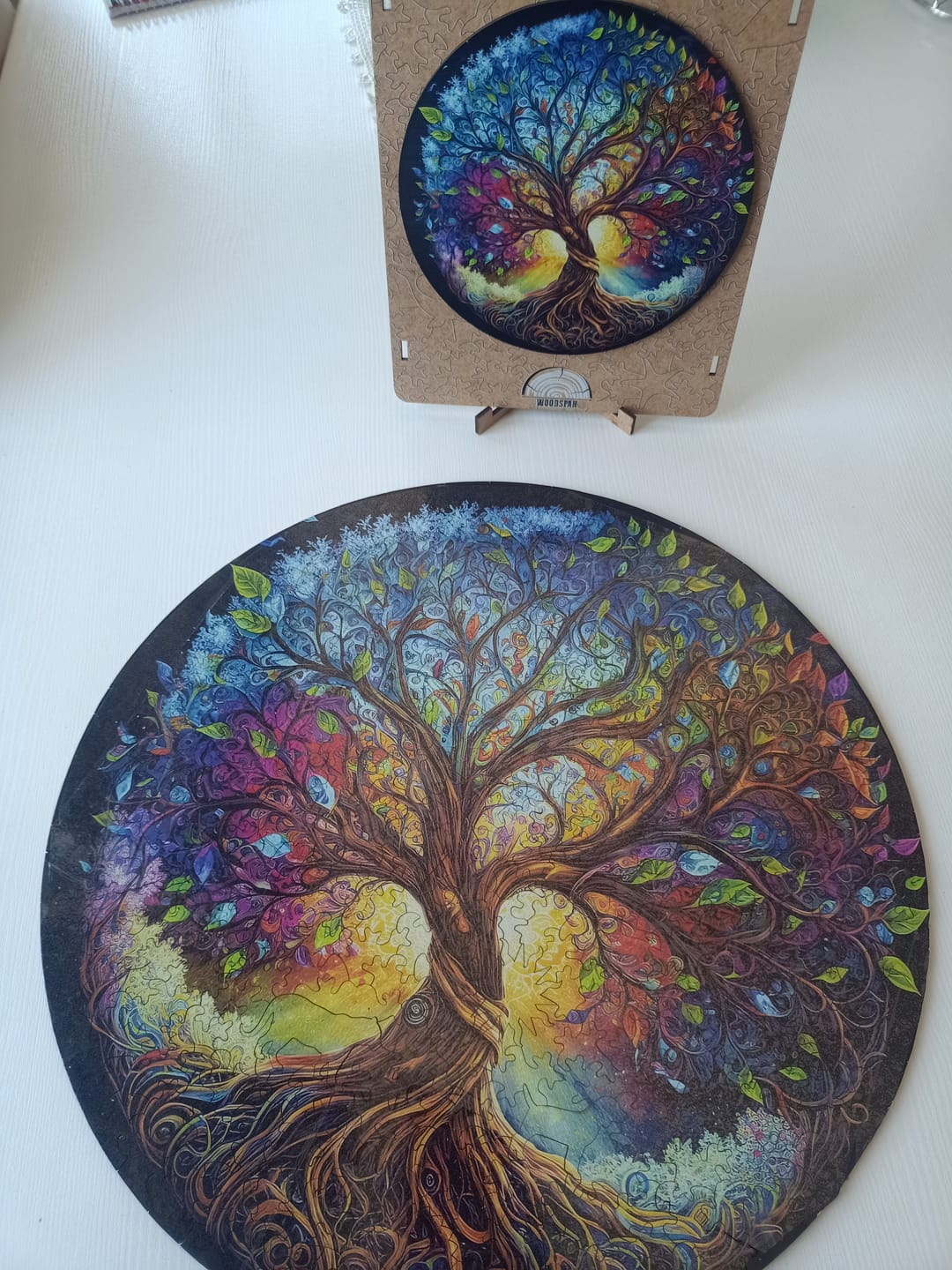 Customer photo review of Hayat Ağacı - Ahşap Puzzle