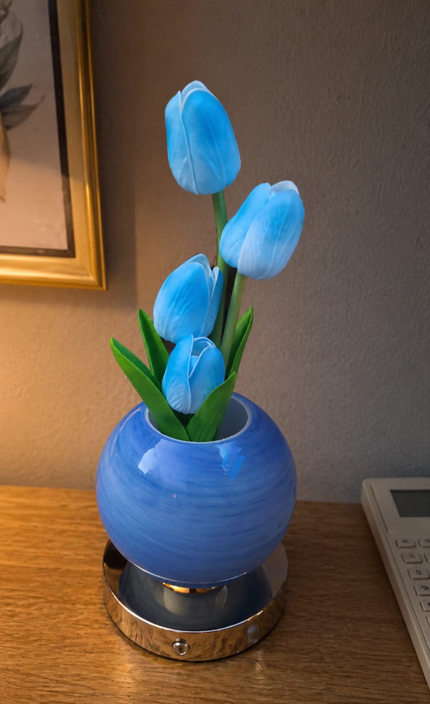 Customer photo review of Lampara LED de Tulipanes