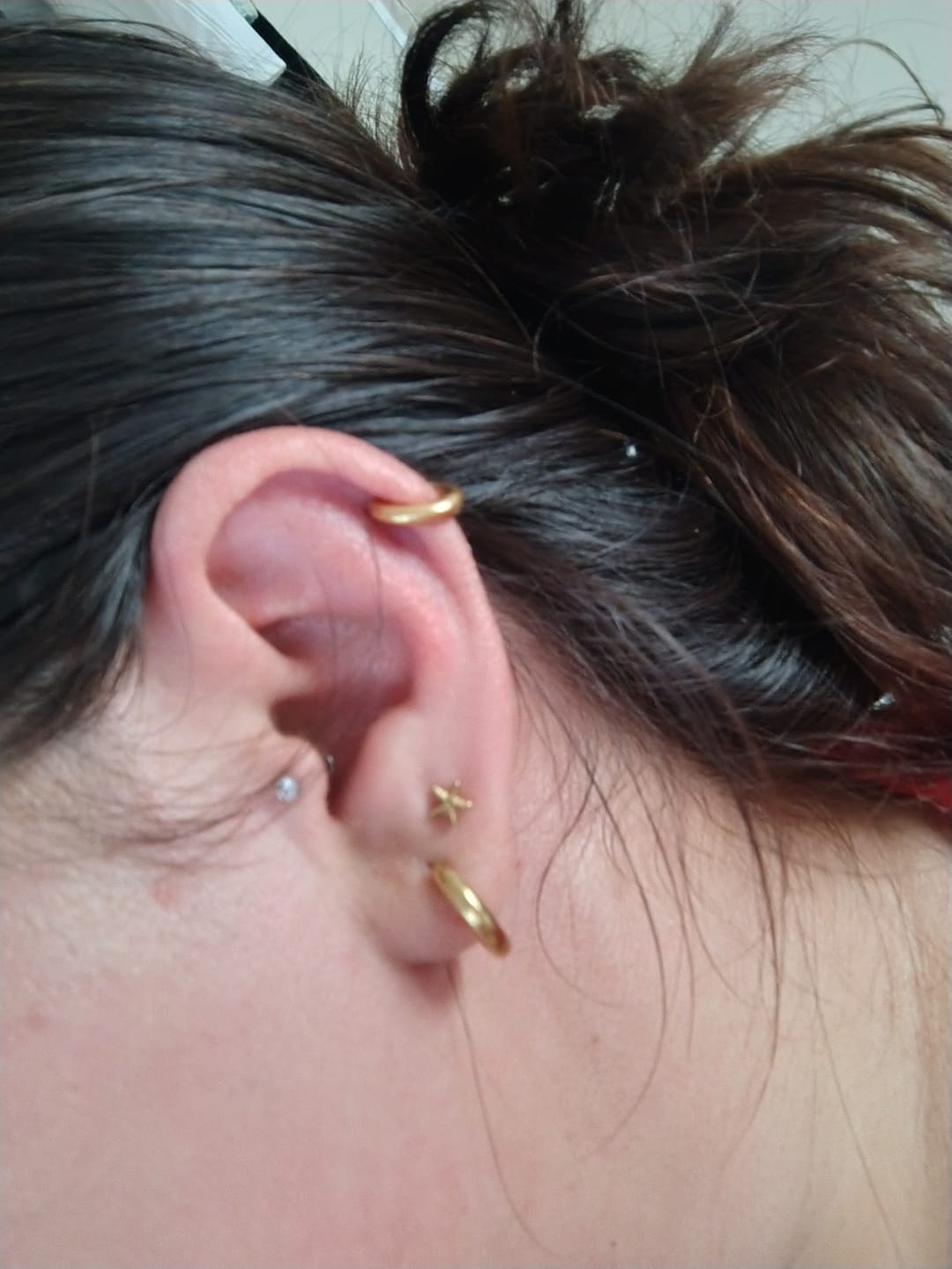 Customer photo review of Piercing Starfish