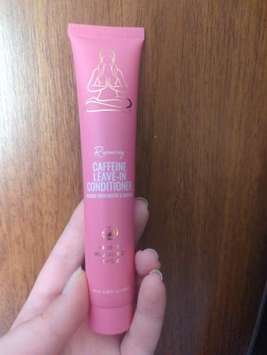 Customer photo review of Replenishing Truffle Leave In Conditioner Infused with Biotin & Keratin