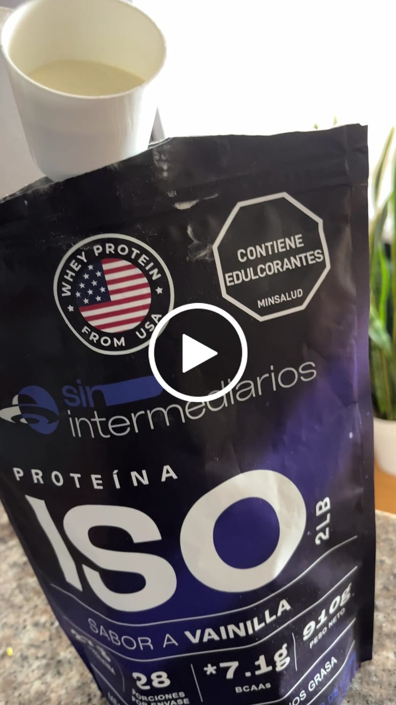 Customer video review of Proteína Aislada (ISO)