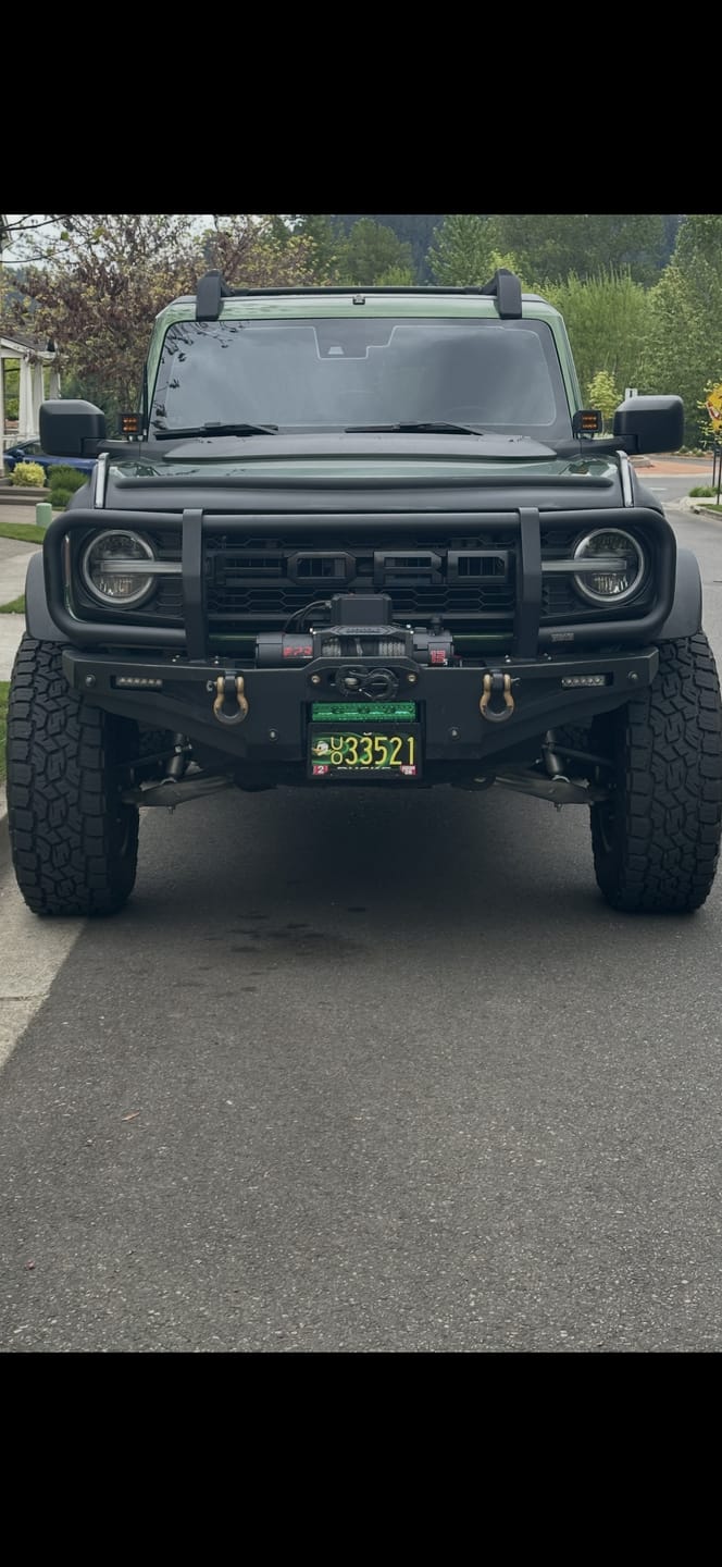 Customer photo review of OPENROAD 12,000lbs Electric Winch with Synthetic Rope-Panther Series 3S