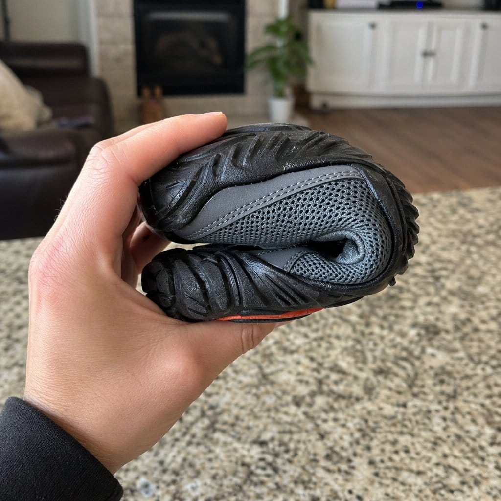 Customer photo review of Hike Summit - Non-Slip Spring Barefoot Shoes (Unisex)